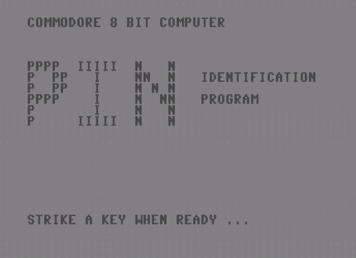 image from Making and Breaking Ciphers with a Commodore 64 - Part 4: The PIN Program from Terminator 2
